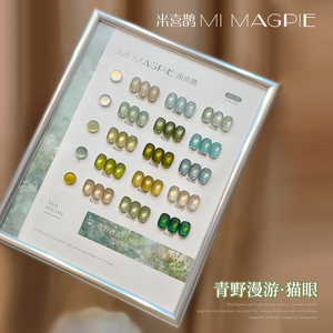 AILANUO Factory OEM/ODM 15-Color Cat Eye LED UV Gel Polish Non-Toxic Long-Lasting Glitter TPO-free 15ml cat Eye for Salon Use - Product Image 2