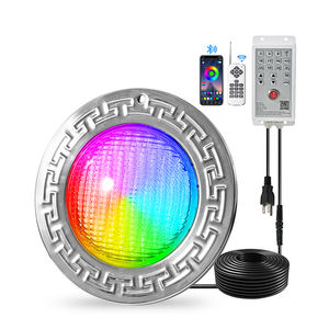 Tadpole Ip68 12V 6W 18W カラーチェンジングスイミングプールライト、埋め込み式プール用、Rgbカラーチェンジング電球、Pentair交換用 - Product Image 1