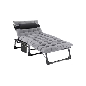 Skyhope-D <span class=keywords><strong>Lit</strong></span> de camp de voyage en plein air portable avec cadre en acier <span class=keywords><strong>Lit</strong></span> pliable en tissu Oxford <span class=keywords><strong>double</strong></span> couche <span class=keywords><strong>pour</strong></span> un usage domestique - Product Image 3
