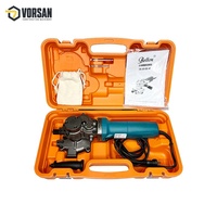 Machine de découpe à froid pour barres d'acier de chantier avec boîtier d'engrenages et support de fixation pour la découpe de barres d'armature de 40 mm, de tuyaux et de tiges filetées