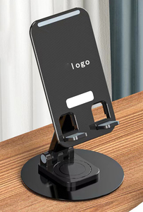 Support de téléphone rotatif en alliage d'aluminium Xinrunjin-Portable Live Streaming Desktop Mount Impression réactive Cadeaux promotionnels simples - Product Image 3