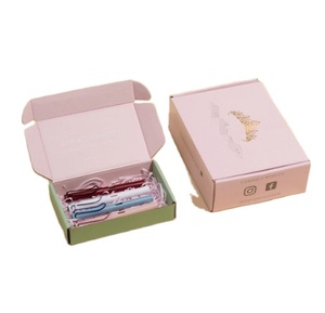 Black wholesale custom logo premium gift box luxury large packaging cardboard paper wig hair extensions magnetic packaging box