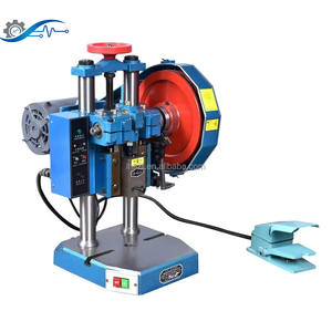 Presse à poinçon électrique de table à double colonne, petite, adaptée aux pièces d'usine, quincaillerie - Product Image 1