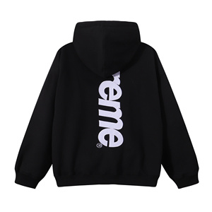 Felpa con Cappuccio Super 22FW in Raso con Applicazioni, Replica <span class=keywords><strong>1</strong></span>:<span class=keywords><strong>1</strong></span>, Felpe Personalizzate Uomo 24FW - Product Image 4