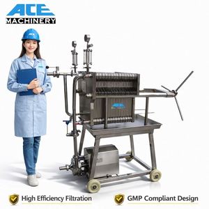 Stainless Steel Plate and <b>Frame</b> Filter for Wine Syrup Beer Filter Press Filter Press Machine - Product Image 4