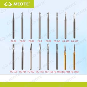Fraises dentaires en carbure de tungstène FG/Endo/FGXL/pièce à main à basse vitesse pour dentiste, laboratoire et <span class=keywords><strong>clinique</strong></span>, 1 paquet - Product Image 2