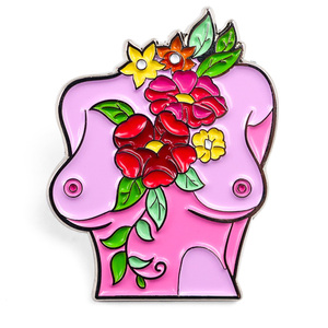 Broches de Metal Esmaltados al por Mayor, Broches Personalizados con Forma de Corazón, Cerebro, Pulmón, Útero, Costilla, Pecho, Insignias de Solapa, Regalo Promocional - Product Image 3