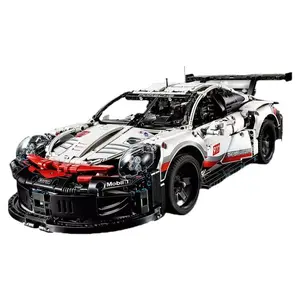Лидер продаж, 911 спортивный автомобиль, 1580 шт., совместимый с конструкцией LEGO, игрушки для автомобилей