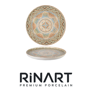Assiette à dîner Celest empilable, impression numérique, porcelaine fine Rinart, 17 x 1,7 h cm, pour restaurants, hôtels, fournitures en gros, vaisselle - Product Image 4