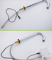 Robinet infrarouge automatique de salle de bains, eau froide et chaude, sans contact, capteur intelligent, robinets d'eau actifs