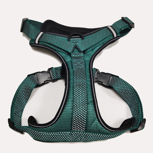 Imbracatura per cani regolabile con collo riflettente stampato con Logo personalizzato OEM Factory