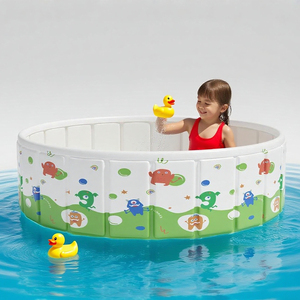 Piscine pliable en PVC de 3 mm d'épaisseur, écologique, facile à nettoyer, légère, <span class=keywords><strong>YANGCHEN</strong></span>, pour spa extérieur, piscine pour enfants - Product Image 2