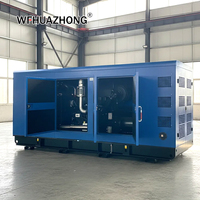 Groupe électrogène diesel silencieux à faible bruit 400-600 kW, type insonorisé, interrupteur de transfert automatique, alimentation sans interruption, Weichai