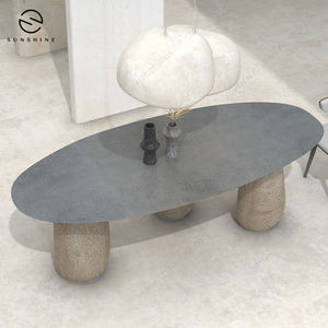Table à manger en granit imperméable pour l'extérieur, résistante à la rouille, 6 à 8 places, pour patio et jardin, modèle OEM/ODM - Product Image 6