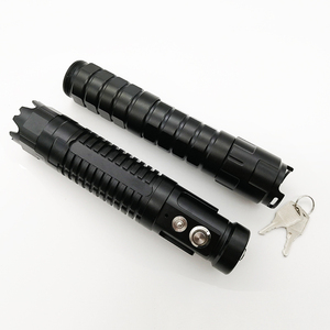 B020 충전식 맞춤형 블루 레이저 손전등 포인터 토치 배터리 26650 - Product Image 3