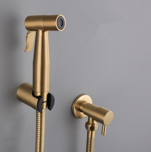 <span class=keywords><strong>Kit</strong></span> de pulvérisation à <span class=keywords><strong>Jet</strong></span> pour salle de bain, appareil en or brossé, pulvérisateur de couches en tissu, pour <span class=keywords><strong>kit</strong></span> de <span class=keywords><strong>toilette</strong></span> - Product Image 2