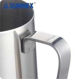 Pour pot à lait en acier inoxydable SUNNEX Classic 900mL argent en métal durable - Product Image 4
