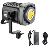 Ulanzi VL200Bi V-Mount COB Light Bi-Color 200W Lumière d'appoint vidéo pour studio photo et diffusion en direct 2700K-6500K
