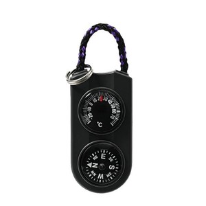 EmpeX Thermo Compass FG-5122 FG-5124 Sensor de Temperatura Compacto de Alta Precisión para Montañismo con Asa de Cuerda - Product Image 1