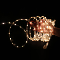 Guirlande lumineuse LED IP65 en PVC pour extérieur, 36V, blanc chaud, pour aménagement paysager, Wi-Fi, intensité variable