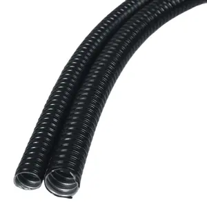 PVC-beschichtetes flüssigkeits dichtes flexibles Metallrohr 32mm Wellrohr Stahlrohr Flexible Abdeckung 2 Meter