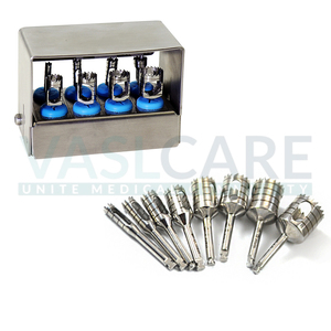 Forets dentaires pour trephinage osseux, outils chirurgicaux d'extraction osseuse pour implants dentaires, biopsies, greffes, certifiés CE Classe I Vaslcare - Product Image 6