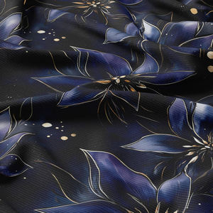 Tela de punto acanalada elástica en 4 direcciones, de poliéster y spandex, sin cepillar, duradera, para prendas exteriores elegantes de mujer. - Product Image 5