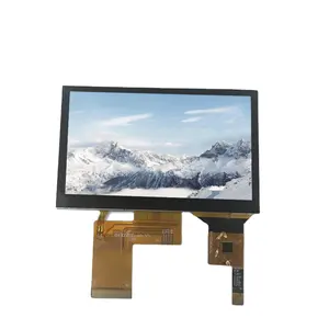 Pin capacitivo a 4.3 pollici di tocco 40 dell'esposizione lcd di tn tft per il pannello della tv