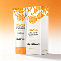 Gel hydratant éclaircissant à l'orange et au glutathion - Nettoie les peaux mortes pour tous types de peau 50g