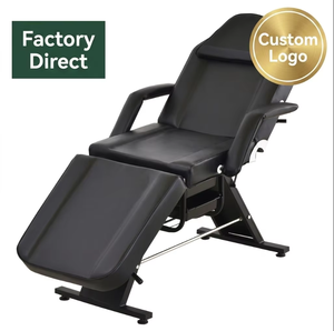 Sedia Professionale Regolabile in PVC per Tatuaggi <span class=keywords><strong>e</strong></span> Lettino Idraulico per <span class=keywords><strong>Massaggi</strong></span>, Arredamento Multifunzionale per Saloni di Bellezza <span class=keywords><strong>e</strong></span> <span class=keywords><strong>Spa</strong></span> - Product Image 1