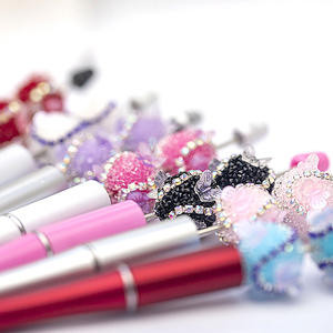 หมวกทรงดินสอแบบคล้องก้ามปูทรงผีเสื้อแบบสามมิติประดับลูกปัดเครื่องประดับแบบทำมือ - Product Image 2