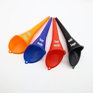 Logotipo personalizado PP Plástico Boca Longa Funil Portátil Pequeno/Grande Tamanho Motocicleta Funil De Gás com Logotipo Personalizado para o Funil Do Carro De Petróleo - Product Image 1