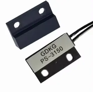 PS-3150 Interruptor Reed Normalmente Aberto Sem Módulo de Sensor Magnético de Proximidade Para Porta Janela Contatos 30cm Fio Indutância Distância