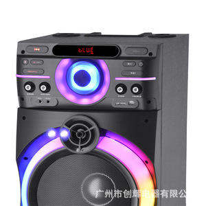 Bluetooth <b>Speaker</b> 12 Inch 3060W RGB Light With 2 <b>Microphones</b> For Party Outdoor Home Use - Product Image 3