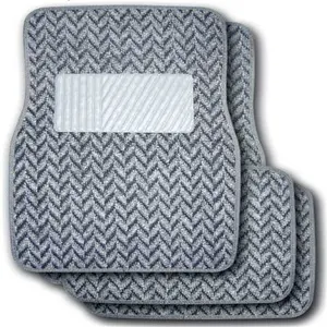Top Quality 2 Colors Checker Pattern Easy Wash Car Floor Mat