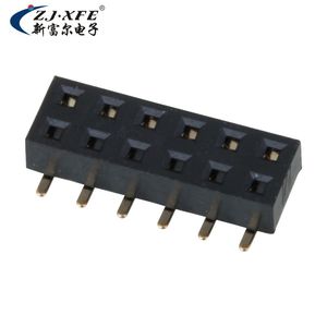 Connecteur SMD 2,0 mm, connecteur femelle à double rangée, entrée par le bas, broches plaquées or - Product Image 5
