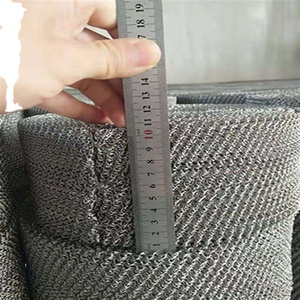 304 Stainless Steel Gas-liquid Filter <b>Wire</b> <b>Mesh</b> Knitted <b>Wire</b> <b>Mesh</b> - Product Image 2