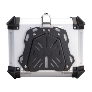 Boîte à bagages arrière en alliage d'aluminium <span class=keywords><strong>de</strong></span> qualité supérieure 45L <span class=keywords><strong>pour</strong></span> moto/scooter, durable, verrouillable, <span class=keywords><strong>pour</strong></span> la conduite, les voyages et les activités <span class=keywords><strong>de</strong></span> plein air - Product Image 6