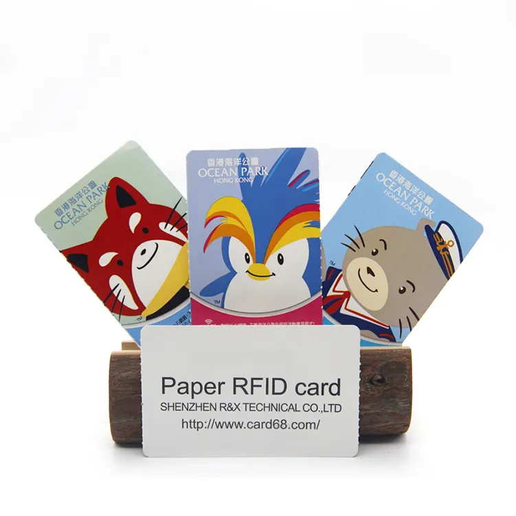 Wholesale MIFARE Ultralight EV1 RFID Paper Card Ticket Train/bus Card for different access control purpose