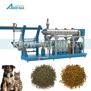 Extrusora de doble tornillo de gran rendimiento de alta eficiencia, máquina de alimentos para mascotas para la fabricación de alimentos para perros, línea de producción de alimentos para perros - Product Image 3