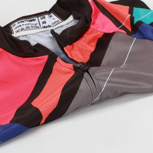Bulk Custom Mixed-Gender Team Bib Uniforms Full Sublimation Print with Integrated Chamois <b>Pad</b> for Large Club Team Event Supply - Product Image 4