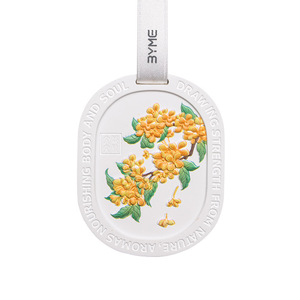 Tablettes d'aromathérapie en gypse parfumées à l'osmanthus solide pour armoire et <span class=keywords><strong>voiture</strong></span>, parfum longue durée, cadeau de Noël - Product Image 5