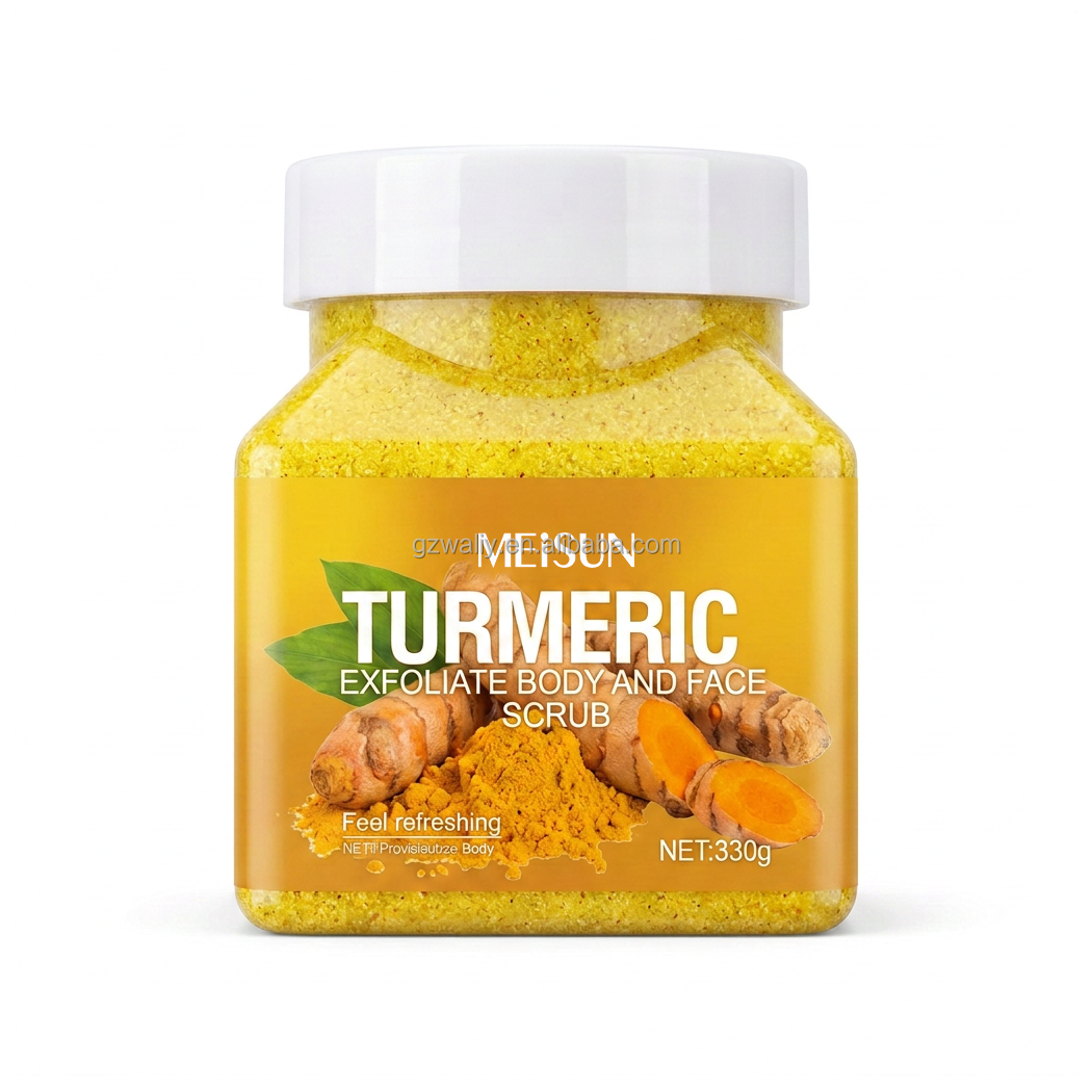 Gommage corporel au curcuma