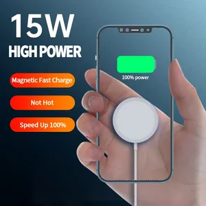 Cargador Inalámbrico Magnético Tipo-C de 15W al por Mayor para iPhone y <span class=keywords><strong>Samsung</strong></span>, Cargador Inalámbrico Rápido para Teléfono Móvil - Product Image 2