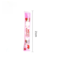Vente en gros de barbe à papa de forme ronde bonbons halal saveur fraise confiture fourrée guimauve blanche