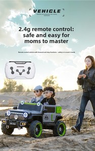 Véhicules <span class=keywords><strong>électrique</strong></span>s tout-terrain pour enfants, à quatre roues motrices, adaptés aux enfants de 1 à 5 ans, 8 et 10 ans - Product Image 5