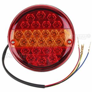 Feu arrière universel 20 LED 12V 24V pour voiture, camion, remorque, caravane, fourgonnette, camionnette - Feu stop, clignotant, signalisation rouge/ambre - Product Image 3