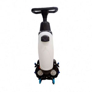 Automatic Walking Industrial Mini Double Scrubbing <b>Cleaning</b> <b>Floor</b> Washing <b>Machine</b> Hand Push 430 Sweeping <b>Machine</b> - Product Image 2