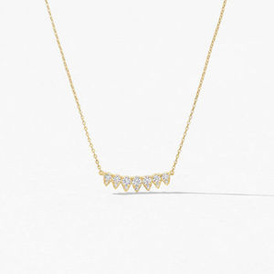 ขายส่งจี้เพชรทองคำ 18K สร้อยคอ ผู้ผลิตเครื่องประดับชั้นดี รับผลิตแบบ OEM ODM ออกแบบตามสั่ง เครื่องประดับสำหรับผู้หญิง - Product Image 2