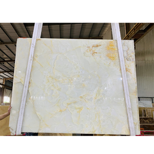 لطيفة الطبيعية الفاخرة عقيق يماني أبيض اللون بلاطة للديكور الداخلي - Product Image 6